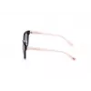 Óculos de sol de mulher GUESS GU00164H5601B - armação preta, lentes fumadas degradê, 56/17/135 mm