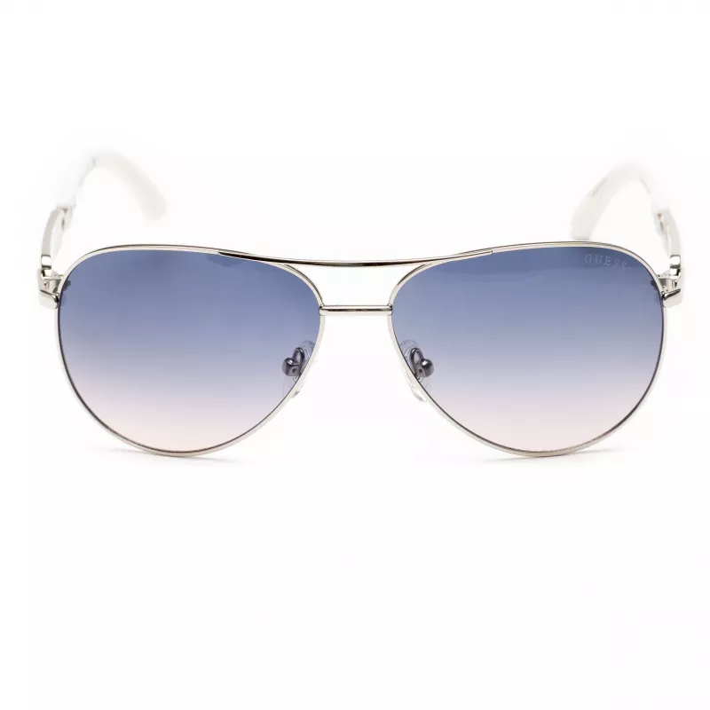 Óculos de sol GUESS GU7295-6010W para mulher castanho armação borboleta 60 mm