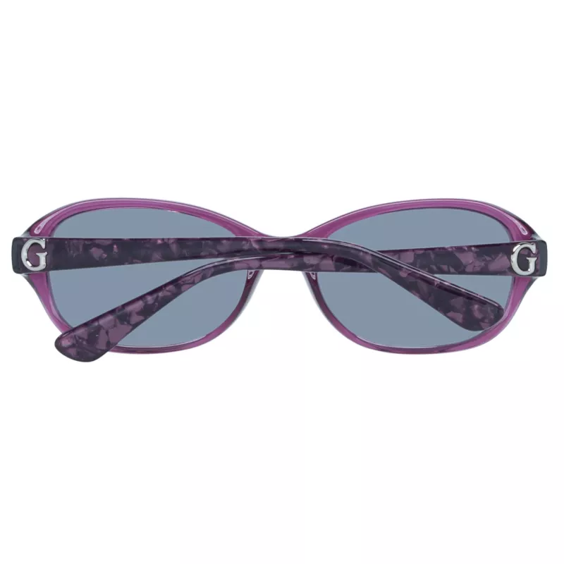 GUESS Óculos de sol de mulher GU7356PUR-357 violeta brilhante borboleta/cat eye 57mm