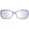 Óculos de sol de mulher GUESS GU7453-5690C Butterfly/Cat Eye Shiny Black Frame Smoke Gradient Lens 56/17/135 mm