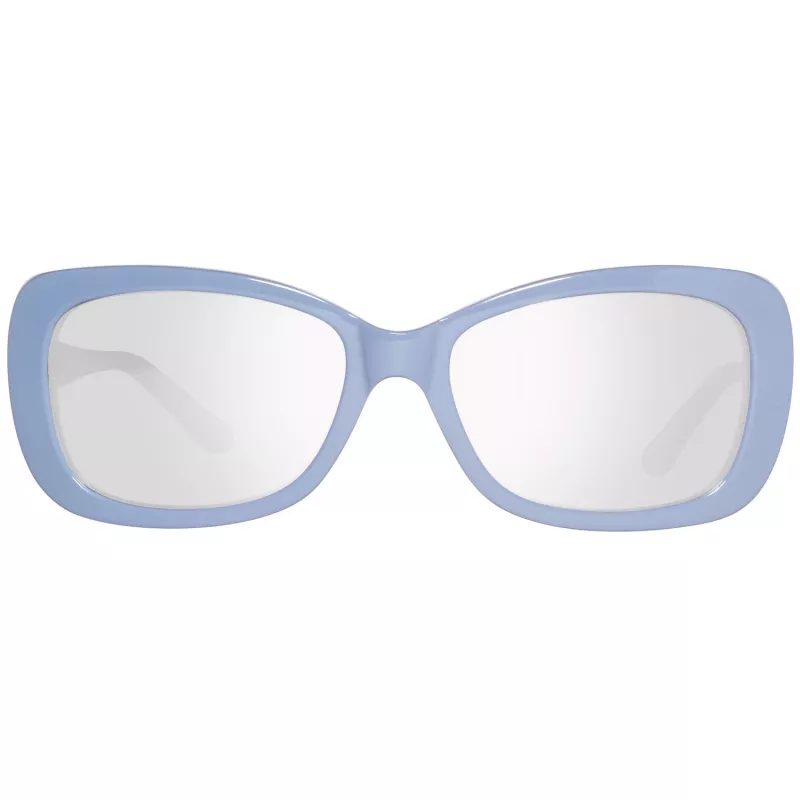 Óculos de sol de mulher GUESS GU7453-5690C Butterfly/Cat Eye Shiny Black Frame Smoke Gradient Lens 56/17/135 mm