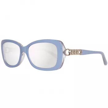 Óculos de sol de mulher GUESS GU7453-5690C Butterfly/Cat Eye Shiny Black Frame Smoke Gradient Lens 56/17/135 mm