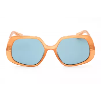 GUESS Óculos de sol para mulher GU7862-59V Dark Havana Borboleta/Cat Eye 56mm