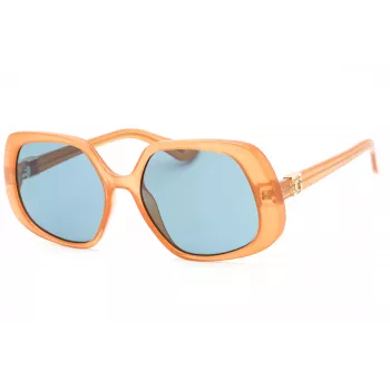 GUESS Óculos de sol para mulher GU7862-59V Dark Havana Borboleta/Cat Eye 56mm