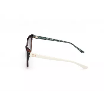 Óculos de sol de mulher GUESS GU7919-5852P - armação angular, lentes fumadas polarizadas, 58 mm