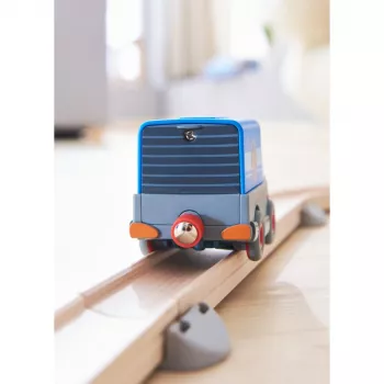 Camião a pilhas Kullerbü da HABA, veículo de brinquedo