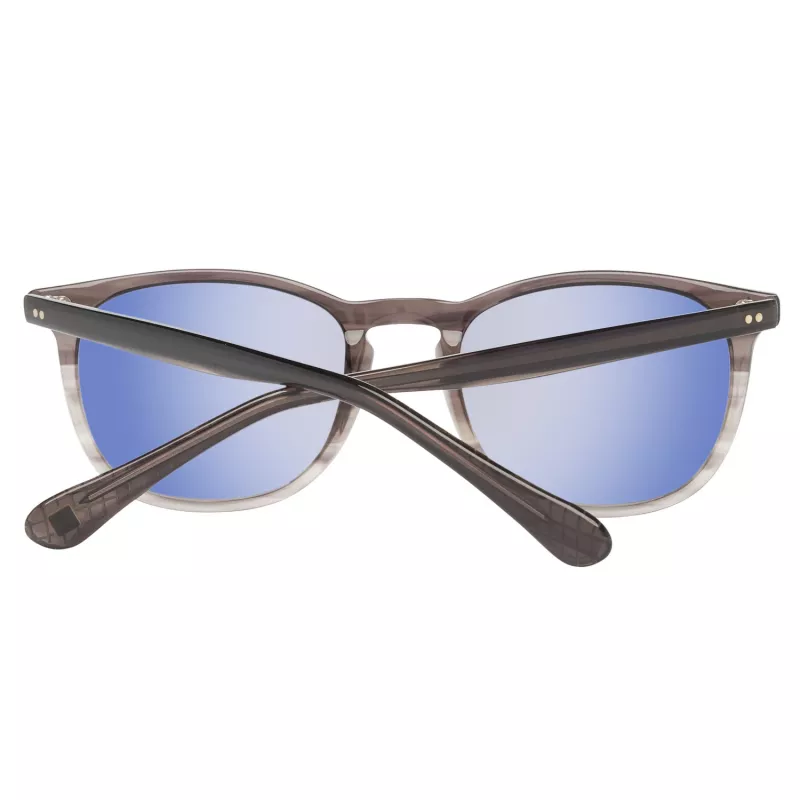 Hackett óculos de sol homem HSB83800152 retangulares em acetato preto/cinzento 52/20/145 mm