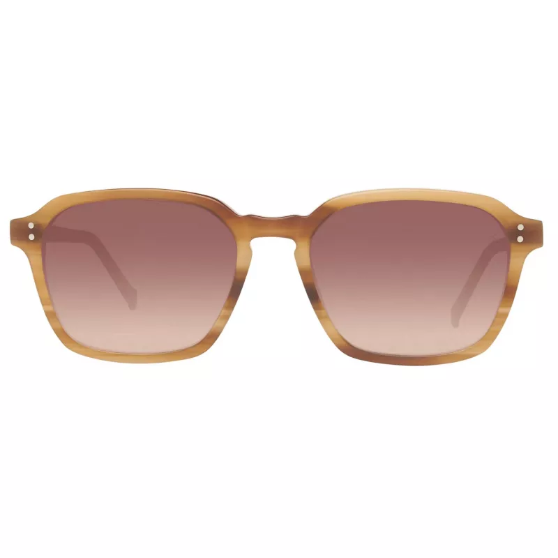 Óculos de sol HACKETT MAN HSB86618752, armação retangular em acetato, UV400, lentes cinzentas, 52/18/145 mm