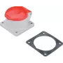 Hager ECEE165 Placa de montagem em aço galvanizado para quadros de distribuição FW, 600x250mm