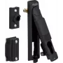 Puxador giratório universal Hager FZ535N, preto