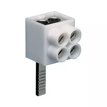 Hager KF82A terminal de ligação unipolar, ligação de pino, 2x16 mm², cinzento