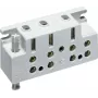 HAGER KJ10S terminal de ligação de contador monofásico 63A 2 polos cinzento