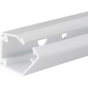 HAGER LFR2002009016A tehalit.LFR Calha de Cabos Flexível em PVC 20x20mm Branco Rolo de 50m