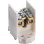 HAGER Terminal de derivação de linha principal K03SN 1 polo 1x25/4x16 mm² cinzento