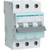 Hager MBN320 Disjuntor automático tripolar 20 A curva B, 6 kA, 3 módulos