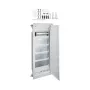 Hager Multimedia Volta HWV VH60NW distribuidor multimédia encastrado de 5 filas com porta de aço ranhurada, branco