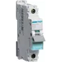 Hager NCN120 disjuntor unipolar curva C 20 A, 1 módulo, 6 kA