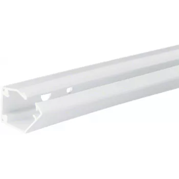 Canal de cabos flexível em PVC Hager tehalit.LFR 12x7mm, branco, rolo de 25m (LFR0701209016A)