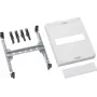 Hager UK21A3 Placa de montagem 300x250mm em aço galvanizado para quadros