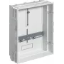 Hager universN Placa de montagem para contador 300x250mm aço galvanizado U961N