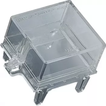 Hager universZ U841 Tampa de vedação, 2,5 módulos, 53x53x33 mm, transparente