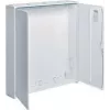 Hager universZ ZB34S armário universal de contadores, 1100x1050x205mm, 336 PLE, branco