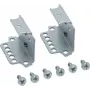 Hager UZ02Z1 universN suporte de montagem para calhas DIN, conjunto de 2