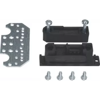 Hager UZ61S2 suporte de barramento 60mm 1 polo poliamida cinzento