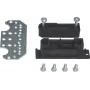 Hager UZ61S2 suporte de barramento 60mm 1 polo poliamida cinzento