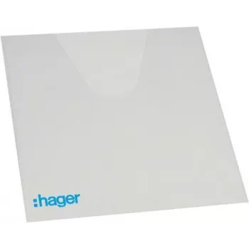 Hager Volta Bolsa para documentos VZ407, PVC transparente, 220 x 240 mm, autoadesiva