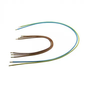 Hager Y88M feixe de cabos de saída universZ 5 polos 10mm² L1/L2/L3 575mm N/PE 1100mm