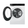 Máquina de lavar roupa de carregamento frontal Haier X5 HW80-BP14357ETUPL 8 kg 1400 rpm com Wi-Fi, vapor, motor inverter - branco