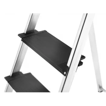 HAILO Escadote doméstico L100 TopLine alumínio 8 degraus