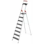 HAILO Escadote doméstico L100 TopLine alumínio 8 degraus