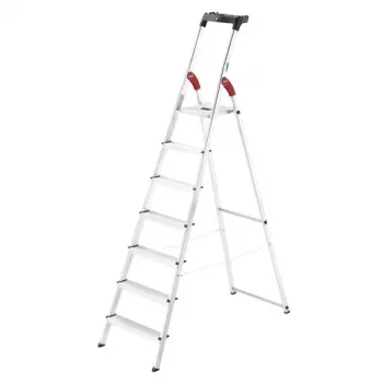 HAILO Escadote doméstico L60 StandardLine alumínio 7 degraus