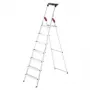 HAILO Escadote doméstico L60 StandardLine alumínio 7 degraus
