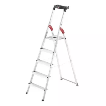 HAILO Escadote doméstico L60 StandardLine alumínio 5 degraus