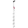 HAILO Escadote doméstico L80 ComfortLine alumínio 5 degraus