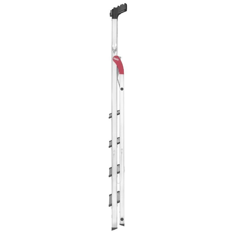 HAILO Escadote doméstico L80 ComfortLine alumínio 5 degraus