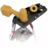 HAILO L60 StandardLine Escadote doméstico em alumínio 8 degraus