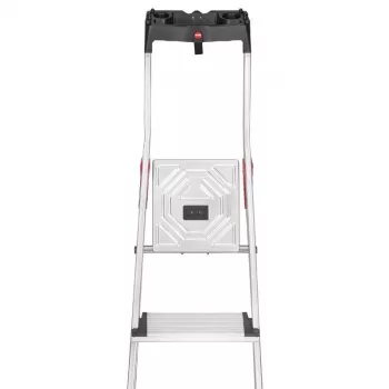 HAILO L80 ComfortLine Escadote em alumínio, 8 degraus