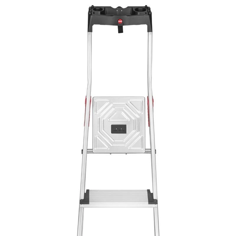 HAILO L80 ComfortLine Escadote em alumínio, 8 degraus