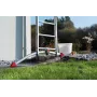 HAILO ProfiLOT Escada combinada S100, alumínio, 3x12 degraus, 150 kg, EN 131 Professional