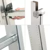 Hailo S100 ProfiLOT Escada combinada, alumínio, 2x6+1x5 degraus, 3 partes, carga máx. 150 kg