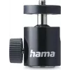 Hama cabeça de esfera para tripés, 50 mm de altura, rosca de 1/4 polegadas, Ø 30 mm, preto 00005001