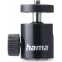 Hama cabeça de esfera para tripés, 50 mm de altura, rosca de 1/4 polegadas, Ø 30 mm, preto 00005001