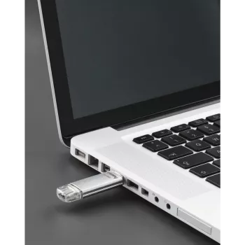 Hama C-Laeta 128GB USB 3.1 Gen 1 Pen Drive Dual USB-A/USB-C - Prata 00213109