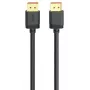 Cabo DisplayPort HAMA DP 2.1 8K 2m preto