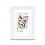 Moldura de plástico Hama Flora, branco, 30 x 40 cm (00193322)