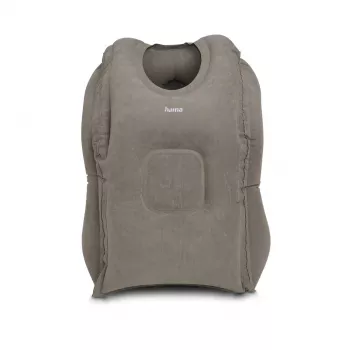 Hama Almofada de viagem ergonómica insuflável, cinzento 00178181